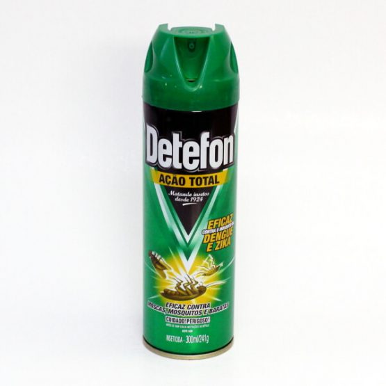 INSETICIDA DETEFON ACAO TOTAL AEROSOL 300 ML.