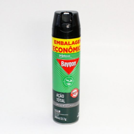 INSETICIDA BAYGON ACAO TOTAL AEROSOL 360 ML.