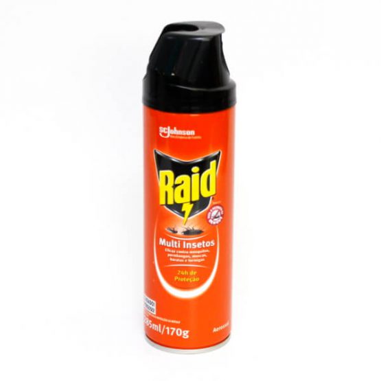 INSETICIDA RAID MULTI INSETOS AEROSOL 300 ML.