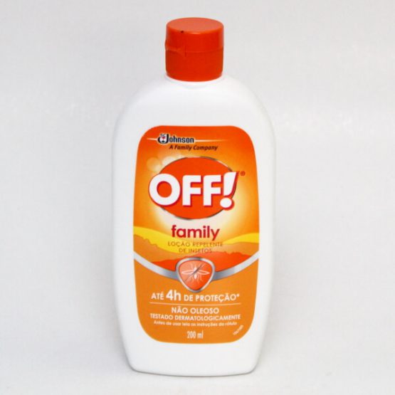 REPELENTE OFF LOCAO HIDRATANTE C/ ALOE VERA 200 ML.