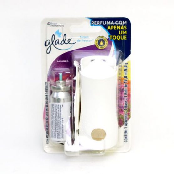 GLADE TOQUE DE FRESCOR APARELHO LAVANDA 12 ML.