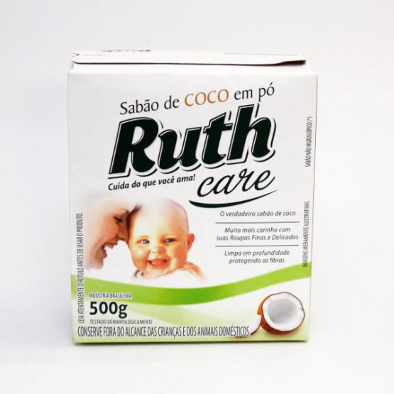 SABAO DE COCO RUTH EM PO 500 G.