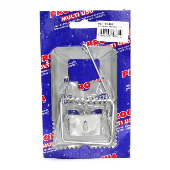 RATOEIRA METALICA PEQUENA PROROCHA