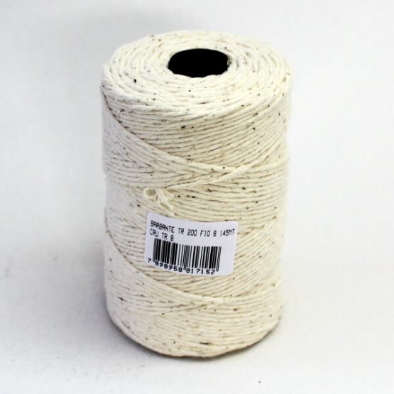 BARBANTE DE ALGODAO ROLO 200 G.