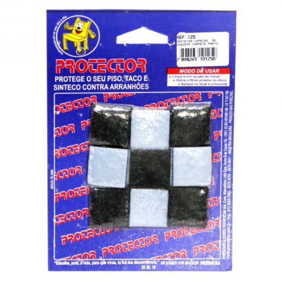 FELTRO AUTO ADESIVO 25X25 MM C/16