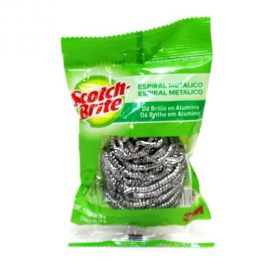 ESPONJA SCOTCH BRITE INOX 20 G.
