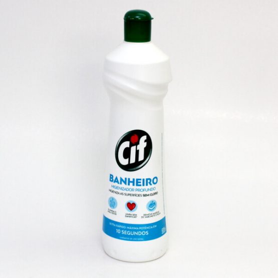 LIMPADOR CIF BANHEIRO SEM CLORO SQUEEZE 500 ML.