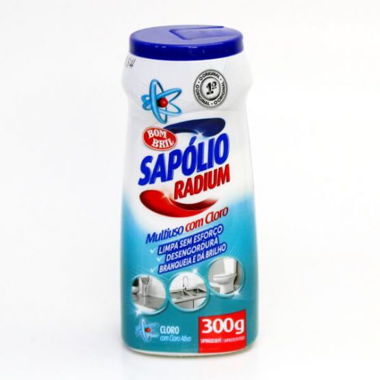 SAPOLIO RADIUM EM PO CLORO 300 G.