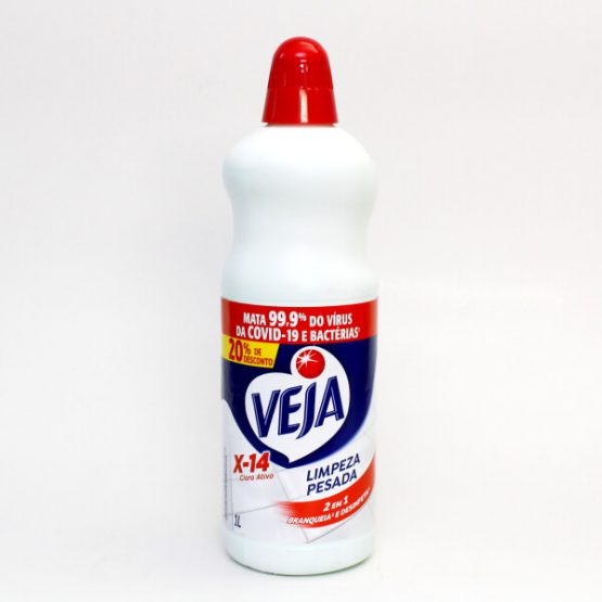 VEJA LIMPEZA PESADA C/ CLORO ATIVO 1 LITRO