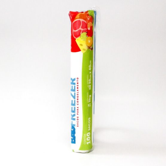 SACO P/ CONGELAMENTO 30 X 38 BAG FREEZER C/100