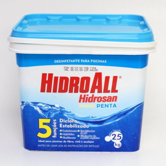 CLORO HIDROSAN PENTA GRANULADO 2,5 KG.
