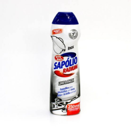 SAPOLIO RADIUM CREMOSO LIMPA INOX 250 ML.