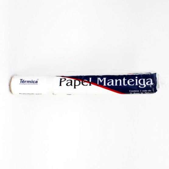 PAPEL MANTEIGA TERMICA 30 CM. X 7,5 METROS