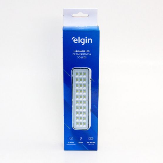 LUMINARIA DE EMERGENCIA BIVOLT 30 LEDS