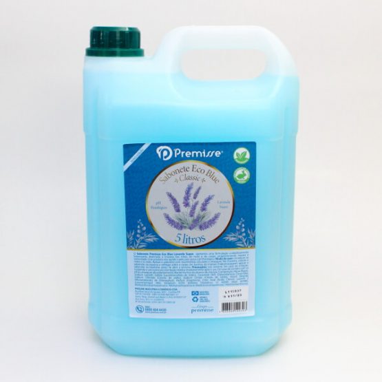 SABONETE LIQUIDO PREMISSE ECO BLUE LAVANDA 5 LITROS