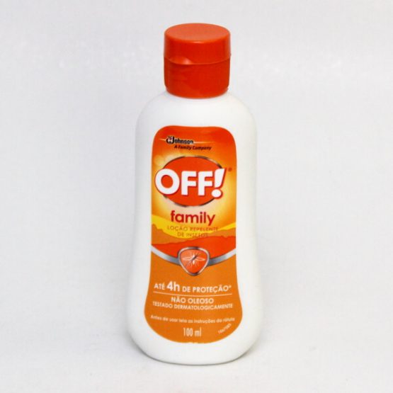 REPELENTE OFF FAMILY LOCAO 100 ML.