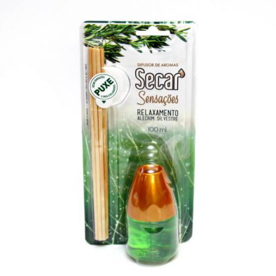 DIFUSOR DE AROMAS SECAR ALECRIM 100 ML.