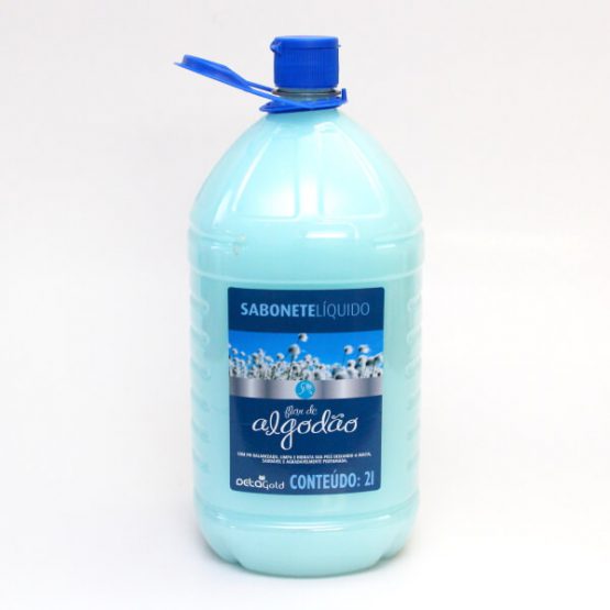 SABONETE LIQUIDO DETAGOLD FLOR DE ALGODAO 2 LITROS