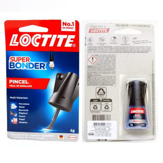 COLA SUPER BONDER PINCEL 4 G.