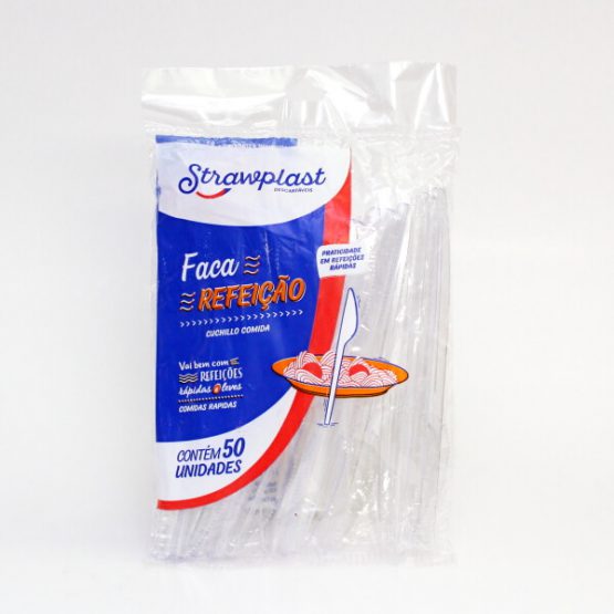 FACA PLASTICA REFEICAO C/50