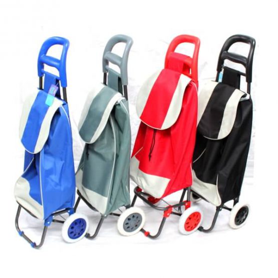 CARRINHO DE FEIRA DE TECIDO C/ RODA MOR