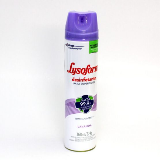 LYSOFORM SPRAY LAVANDA 360 ML.