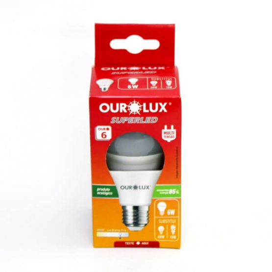 LAMPADA LED 6 W. BRANCA