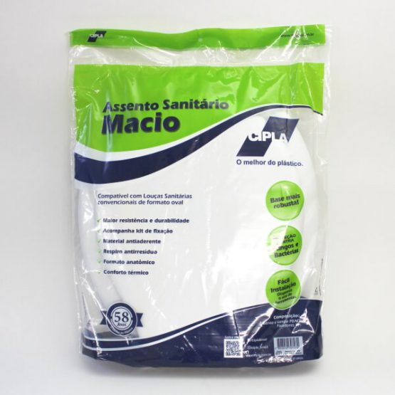 ASSENTO SANITARIO CIPLA MACIO BRANCO