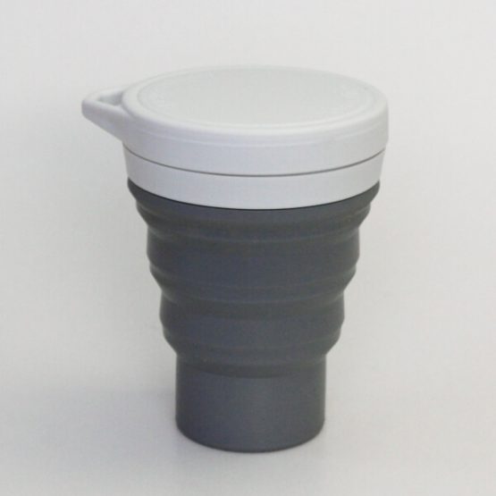 COPO DE SILICONE MENOS 1 LIXO CINZA