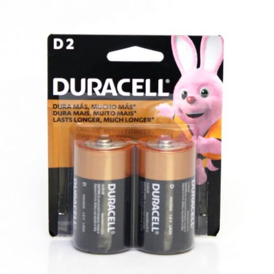 PILHA DURACELL GRANDE C/2