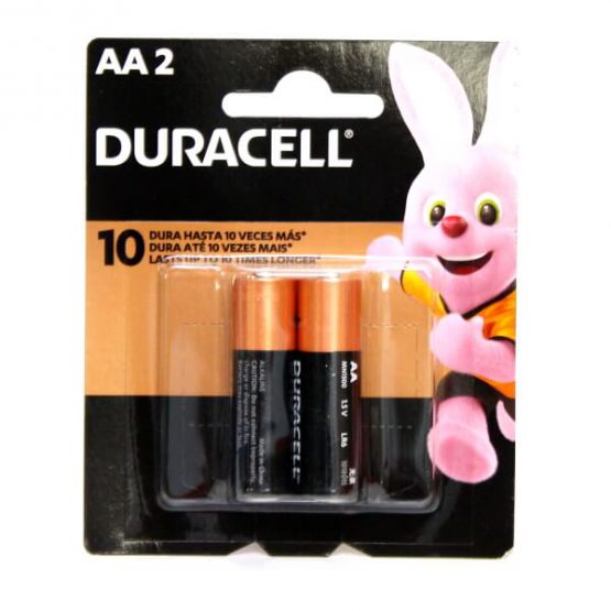 PILHA DURACELL PEQUENA C/2