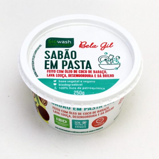 SABAO EM PASTA BIOWASH BIODEGRADAVEL BELA GIL 250 G.