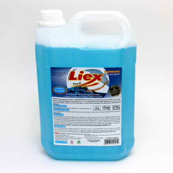 DESINFETANTE LIEX PREMIUM FLORAL 5 LITROS