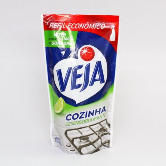 DESENGORDURANTE VEJA LIMAO REFIL SACHET 400 ML.