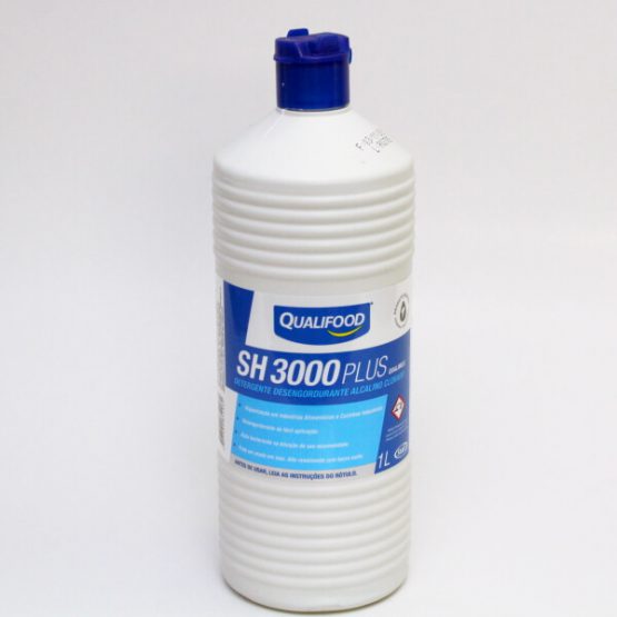 DETERGENTE DESENGORDURANTE ALCALINO CLORADO SH 3000 PLUS 1 LITRO