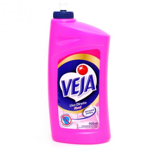 VEJA USO DIRETO FLORAL 900 ML.