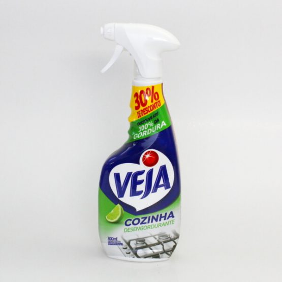 DESENGORDURANTE VEJA LIMAO C/ PULVERIZADOR 500 ML.
