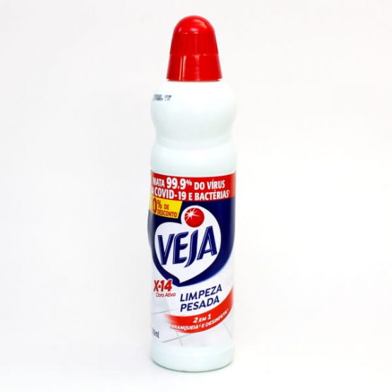 VEJA LIMPEZA PESADA C/ CLORO ATIVO 500 ML.