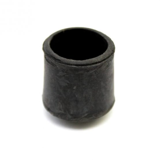 PONTEIRA DE BORRACHA 3/4 PRETA/BRANCA