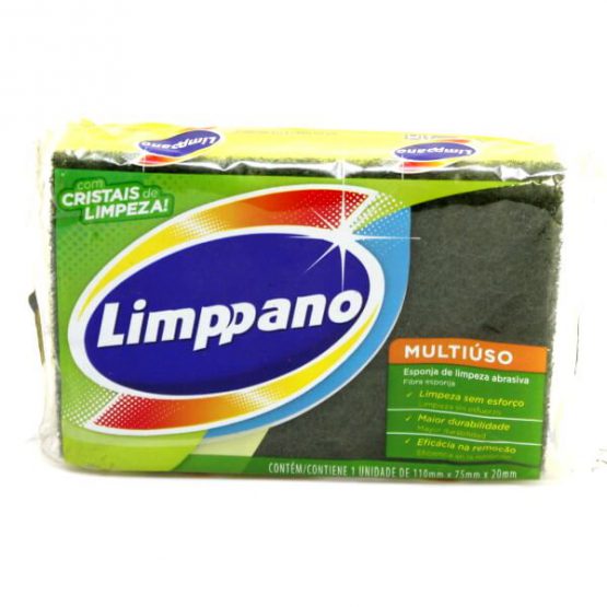 ESPONJA LIMPPANO DUPLA FACE UNITARIA