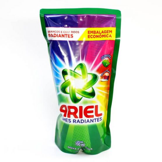 LAVA ROUPAS ARIEL CLASSICO REFIL SACHET 700 ML.