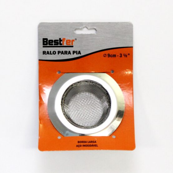 RALO P/PIA INOX 3 1/2 COM 9 CM. BORDA LARGA (REF. 12471)